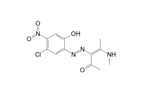 3-[(E)-5'-Chloro-2'-hydroxy-4'-nitrophenyl]diazo]-3(E)-(methylamino)-2-penten-2-one