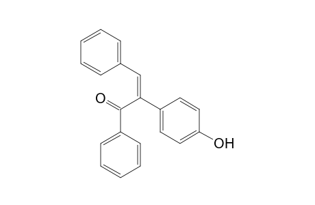 2-(p-Hydroxyphenyl)-1,3-diphenylprop-2-en-1-one