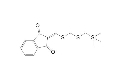 2-[(Trimethylsilylmethylthio)(methylthio)]methylene-1,3-indandione