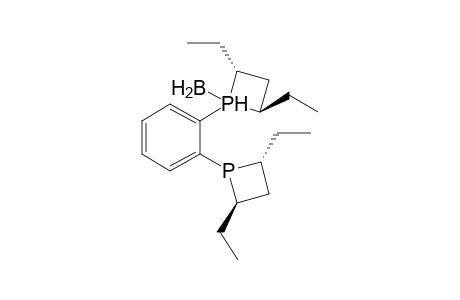 1,2-Bis[(R,R)-2,4-diethylphosphetano]benzene borane complex