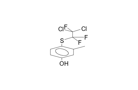 4-(2,2-DICHLORO-1,1,2-TRIFLUOROETHYLTHIO)-3-METHYLPHENOL