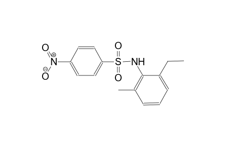 N-(2-ethyl-6-methylphenyl)-4-nitrobenzenesulfonamide