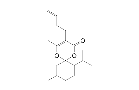1,5-Dioxaspiro[5.5]undec-3-en-2-on, 3-(3-butenyl)-7-isopropyl-4,10-dimethyl-