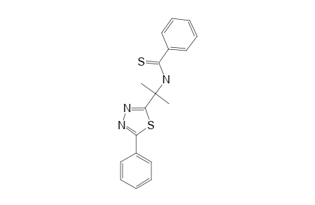 N-[1-METHYL-1-(5-PHENYL-1,3,4-THIAZOL-2-YL)-ETHYL]-THIOBENZAMID