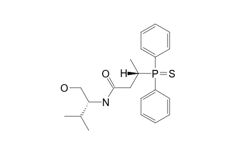 (3-S,1'-S)-3-DIPHENYLPHOSPHINOTHIOYL-N-(2'-HYDROXY-1'-ISOPROPYL)-ETHYL-3-METHYLPROPANAMIDE