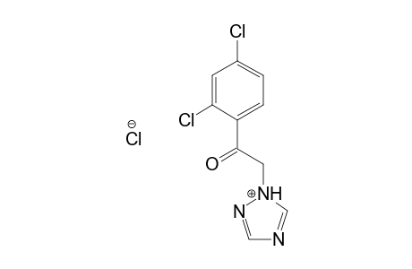 Ethanone, 1-(2,4-dichlorophenyl)-2-(1H-1,2,4-triazol-1-yl)-, monohydrochloride, salt