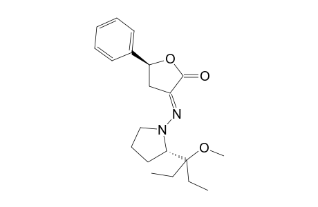 (3E,5S)-3-[(2S)-2-(1-ethyl-1-methoxy-propyl)pyrrolidin-1-yl]imino-5-phenyl-tetrahydrofuran-2-one