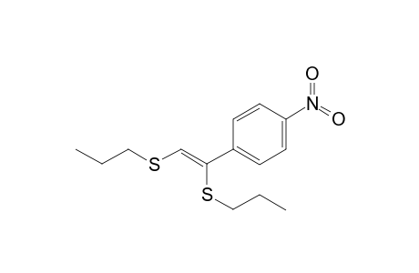 1,2-bis(Propylthio)-1-( 4'-nitroaphenyl)ethene