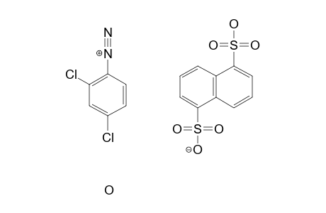 2,4-Dichlorobenzenediazonium 1,5-naphthalenedisulfonate hydrate