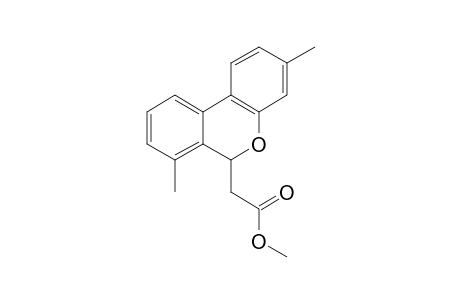 3,7-DIMETHYL-6-METHOXYCARBONYLMETHYL-6H-DIBENZOPYRAN