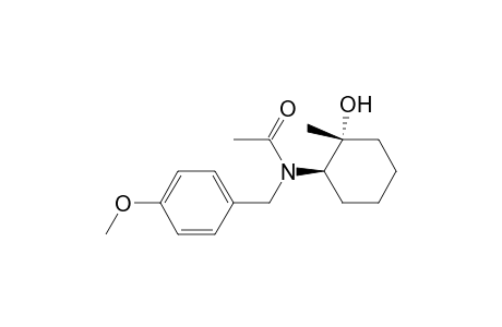 Acetamide, N-(2-hydroxy-2-methylcyclohexyl)-N-[(4-methoxyphenyl)methyl]-, cis-