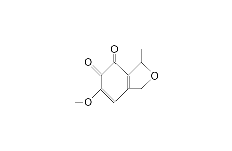 (.+-.)-6-Methoxy-3-methyl-1,3-dihydro-isobenzofura N-4,5-dione