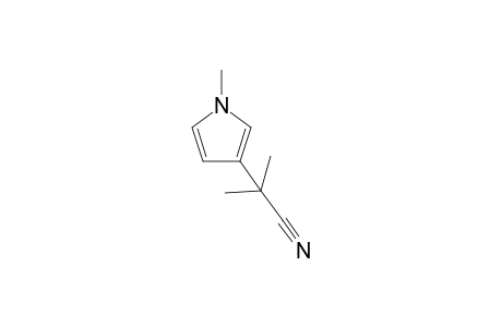 2-Methyl-2-(1-methyl-1H-pyrrol-3-yl)propanenitrile