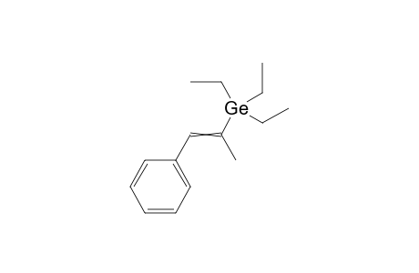triethyl-[1-methyl-2-phenyl-vinyl]germane