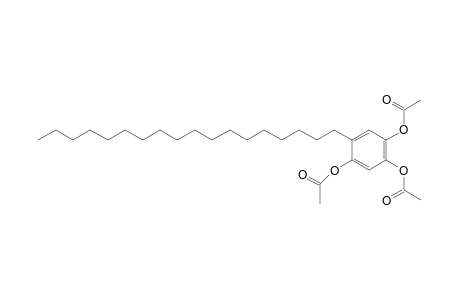 1,2,4-benzenetriol, 5-octadecyl-, triacetate