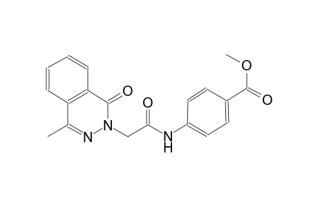 Methyl 4-([(4-methyl-1-oxo-2(1H)-phthalazinyl)acetyl]amino)benzoate
