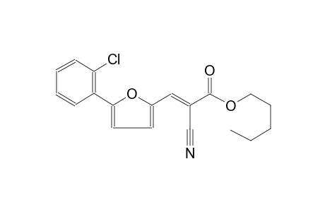 2-propenoic acid, 3-[5-(2-chlorophenyl)-2-furanyl]-2-cyano-, pentylester, (2E)-