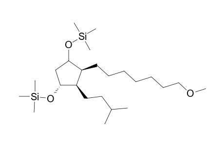 (trans)-3,-5-bis[(Trimethylsilyl)oxy]-(trans)-1-(methoxheptyl)-(trans)-2-isopentylcyclopentane