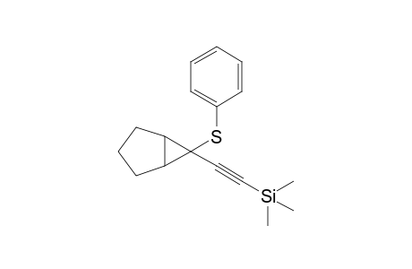 trimethyl-[2-(6-phenylsulfanyl-6-bicyclo[3.1.0]hexanyl)ethynyl]silane