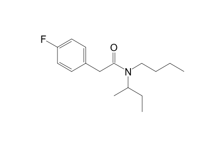 Acetamide, 2-(4-fluorophenyl)-N-(2-butyl)-N-butyl-