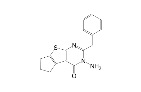3-amino-2-benzyl-3,5,6,7-tetrahydro-4H-cyclopenta[4,5]thieno[2,3-d]pyrimidin-4-one