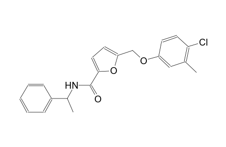5-[(4-chloro-3-methylphenoxy)methyl]-N-(1-phenylethyl)-2-furamide