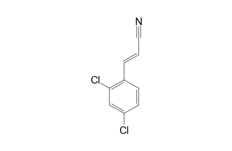 (2E)-3-(2,4-Dichlorophenyl)-2-propenenitrile