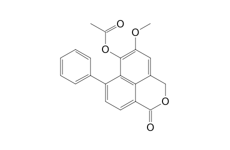 6-ACETOXY-5-METHOXY-7-PHENYL-3H-BENZO-[DE]-ISOCHROMEN-1-ONE