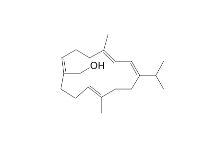 [(1Z,5E,7E,11E)-5,11-dimethyl-8-propan-2-yl-1-cyclotetradeca-1,5,7,11-tetraenyl]methanol