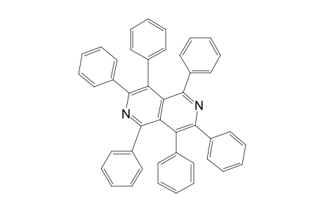 1,3,4,5,7,8-hexakis-phenyl-2,6-naphthyridine