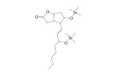 2-Oxa-3-oxo-6-(3-(trimethylsiloxy)1-octenyl)-7-(trimethylsiloxy)bicyclo[3.3.0]octane