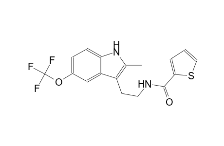 2-thiophenecarboxamide, N-[2-[2-methyl-5-(trifluoromethoxy)-1H-indol-3-yl]ethyl]-
