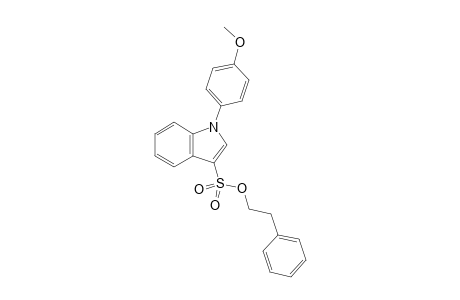 Phenethyl 1-(4-methoxyphenyl)-1H-indole-3-sulfonate