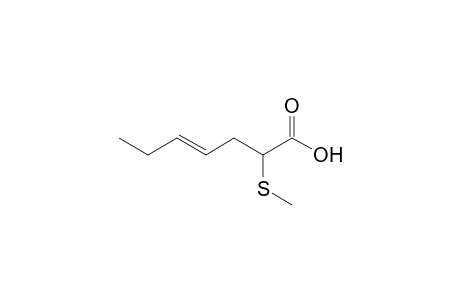 2-Methylthio-4-heptenoic acid