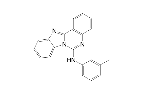 Benzimidazo[1,2-c]quinazolin-6-amine, N-(3-methylphenyl)-