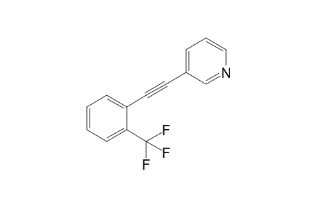 3-{2'-[2''-(Trifluoromethyl)phenyl]ethynyl}-pyridine