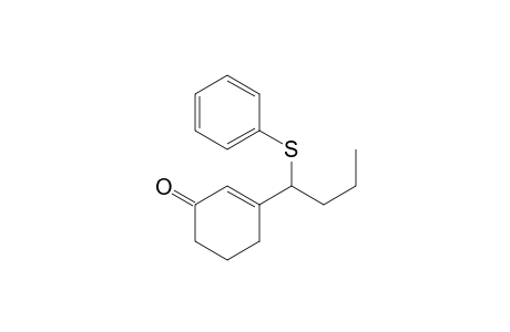 3-(1-Phenylthiobutyl)-2-cyclohexen-1-one