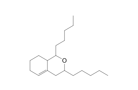 1,3-Di(pentyl)-3,4,6,7,8,8a-hexahydro-1H-isochromene