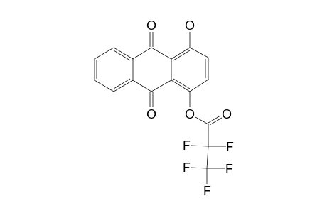 Quinizarin, o-(pentafluoropropionyl)-