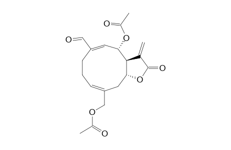 6-ALPHA,14-DIACETOXY-15-OXO-(Z)-1-(10),(Z)-4-GERMACRADEIN-8-ALPHA,12-OLEIDE