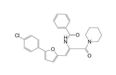 benzamide, N-[(Z)-2-[5-(4-chlorophenyl)-2-furanyl]-1-(1-piperidinylcarbonyl)ethenyl]-