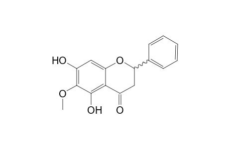 Dihydrooroxylin A [5,7-Dihydroxy-6-methoxflavone]