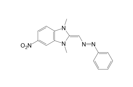 2,3-dihydro-1,3-dimethyl-5-nitro-2-(phenylazomethylene)benzimidazole