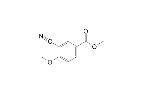 3-cyano-p-anisic acid, methyl ester