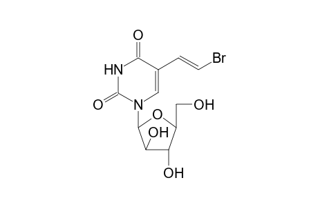 5-[(E)-2-bromanylethenyl]-1-[5-(hydroxymethyl)-3,4-bis(oxidanyl)oxolan-2-yl]pyrimidine-2,4-dione