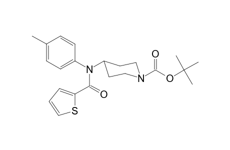 tert-Butyl-4-[(4-methylphenyl)(thiophene-2-carbonyl)amino]piperidine-1-carboxylate
