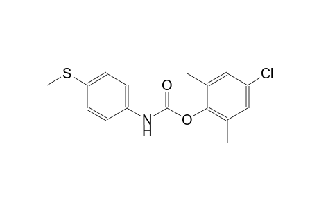 (4-Methylsulfanylphenyl)carbamic acid, 4-chloro-2,6-dimethylphenyl ester