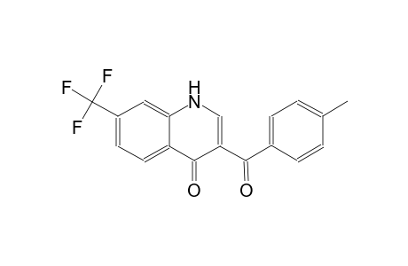 3-(4-methylbenzoyl)-7-(trifluoromethyl)-4(1H)-quinolinone