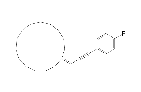 {3-(4-Fluorophenyl)prop-2-ynylidene}cyclopentadecane