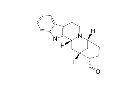 (2RS,3RS,6SR,14BSR)-2,3,4,5,6,7,8,9,14,14B-DECAHYDRO-2,6-METHANO-1H-AZOCINO-[1',2':1,2]-PYRIDO-[3,4-B]-INDOLE-3-CARBALDEHYDE